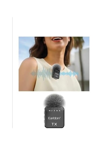MC12 Tekli Mikrofonu, Kablosuz, Tak Çalıştır, Profesyonel Ses Kaydı, Siyah modelleri