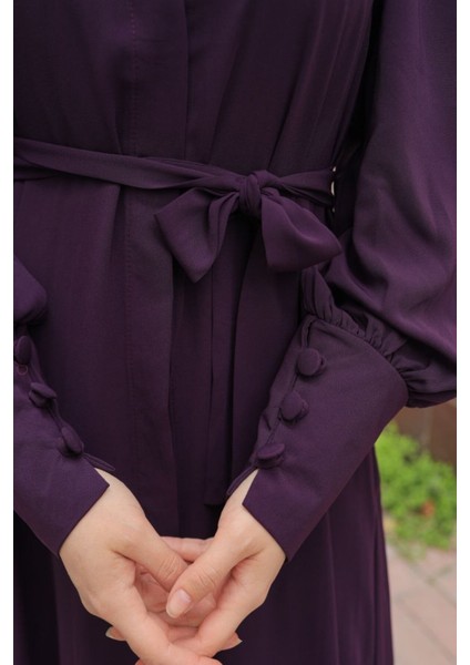 Ankanoor Gizli Patlı Düğmeli Ferace ANKA255044 modelleri