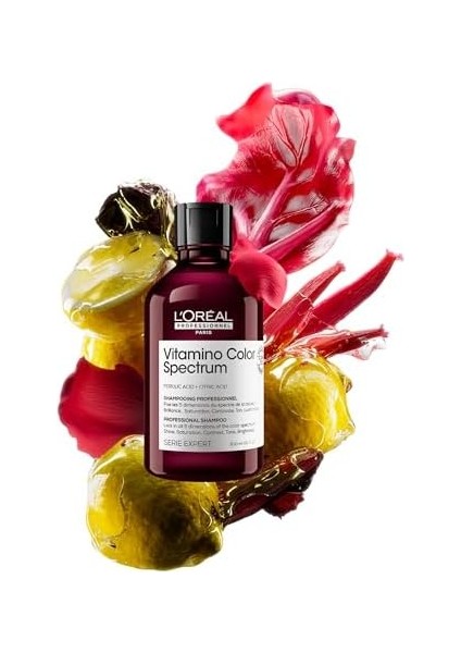 L'oréal Professionnel Paris Serie Expert Vitamino Color Spectrum Boyalı Saçlar Için Parlaklık Kazandıran Renk Koruyucu Şampuan 300ML