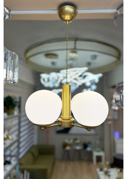 Globe Golden Up Quad Sarkıt Cam Avize modelleri