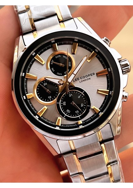 Premium Nişan ve Damatlara Özel 2 Yıl Garantili 5 Atm Erkek Kol Saati+Bileklik E08249.230 fırsatları