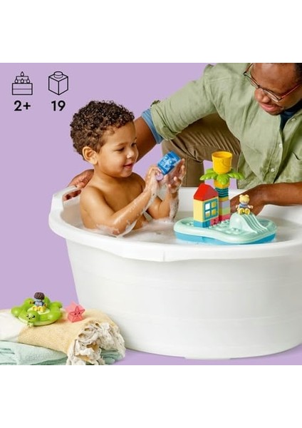 Kasabası Su 10989 – 2 Yaş ve Üzeri Küçük Çocuklar Için Etkileşimli ve Eğitici Oyuncak Yapım Seti, Yaz Oyunları Için Hediye Fikri (19 Parça) modelleri