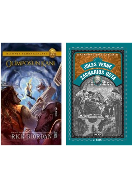 Olimpos Kahramanları 5 – Olimpos'un Kanı + Zacharius Usta