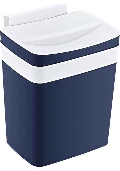 Soft Askılı Çöp Kutusu 8,5 Lt Lacivert