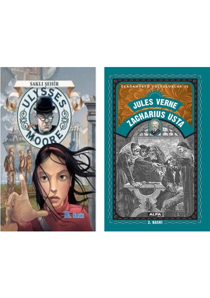 Ulysses Moore 7 Saklı Şehir Sc + Zacharius Usta