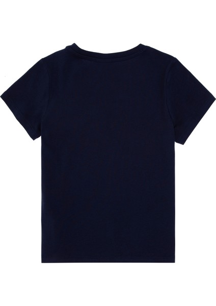 Kız Çocuk Lacivert Tişört 50306200-VR033 fırsatları