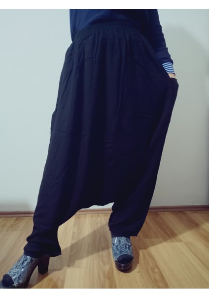 Adana Şalvarı Viskon Basma Kumaş, Otantik Bohem Desenli Cepli Şalvar %100 Pamuk fiyatları