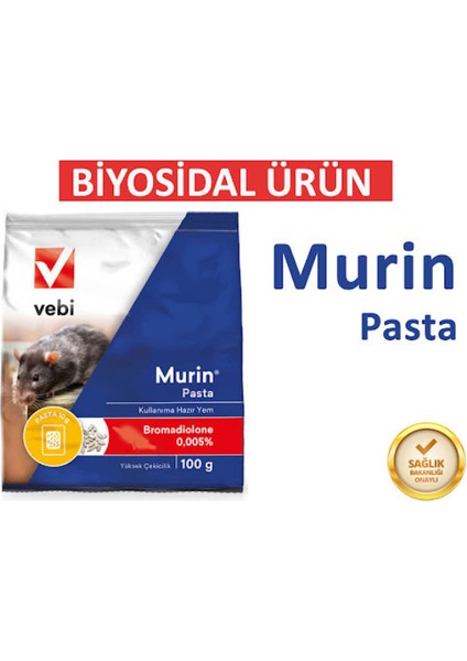 Vebi Murin Pasta Fare Pastası 100 gr