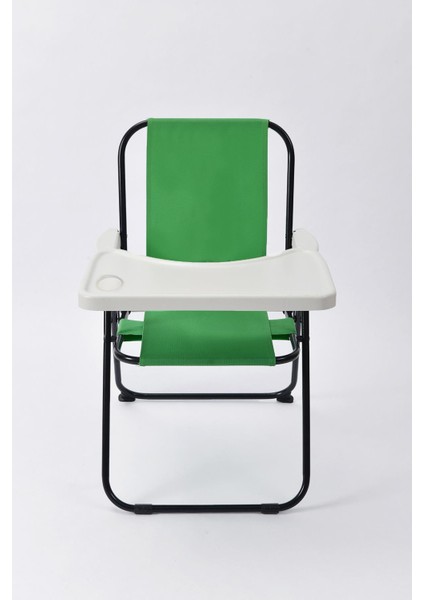 2–6 Yaş, Katlanabilir Çocuk Sandalyesi ve Masası Tak-Çıkar Masa-Yeşil