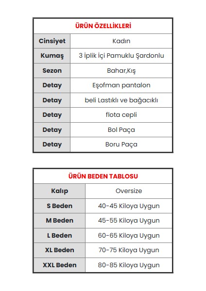 Palazzo Bol Paça Eşofman Pantolon indirimleri