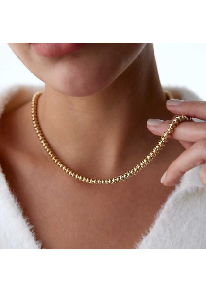 Halkalı Zincir Kolye modelleri