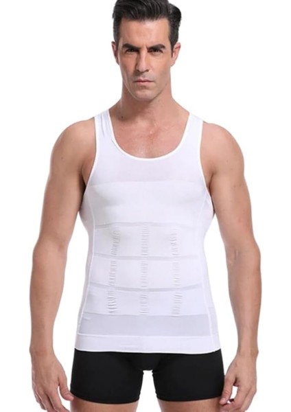 Erkek Inceltici Atlet Korse, Bel ve Göğüs Toparlayıcı, Dik Duruş Korsesi, Jinekomasti Için