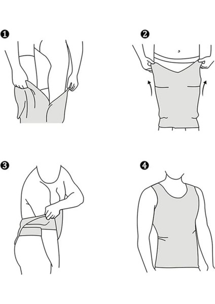 Erkek Inceltici Atlet Korse, Bel ve Göğüs Toparlayıcı, Dik Duruş Korsesi, Jinekomasti Için fırsatları