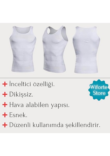 Erkek Inceltici Atlet Korse, Bel ve Göğüs Toparlayıcı, Dik Duruş Korsesi, Jinekomasti Için indirimleri