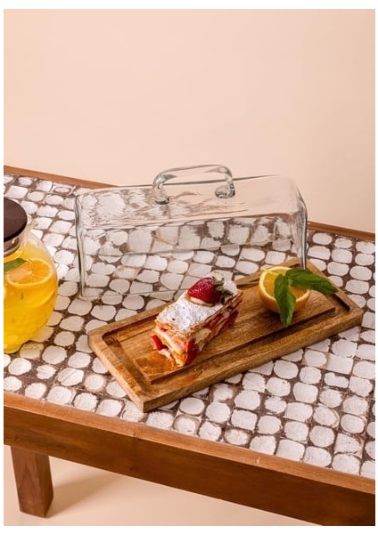 Madera Kek Saklama Fanusu 15 x 32 x 14 cm fiyatları