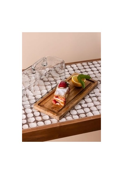 Madera Kek Saklama Fanusu 15 x 32 x 14 cm modelleri