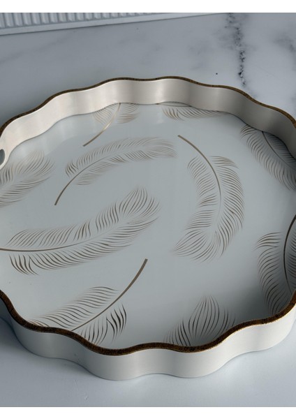 Pimua White Yuvarlak Tepsi fırsatları