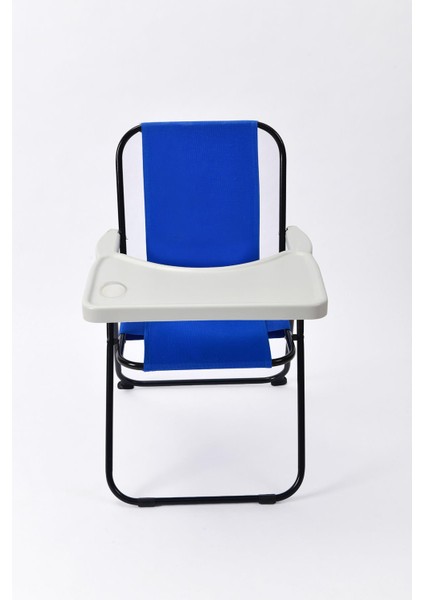 2–6 Yaş, Katlanabilir Çocuk Sandalyesi ve Masası Tak-Çıkar Masa-Mavi