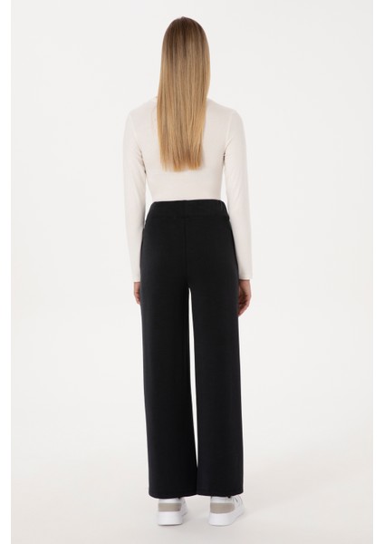 Kadın Siyah Eşofman Altı 50307761-VR046 fırsatları