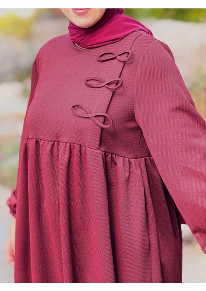 Ankanoor 3 Fiyonklu Örme Elbise ANKA255109 indirimleri