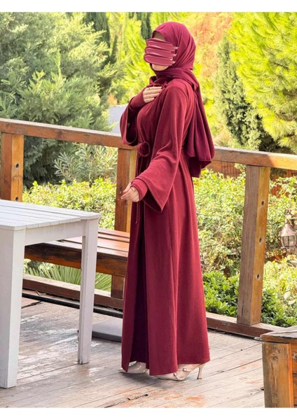 Ankanoor Anvelop Kolluklu Örme Ferace&elbise ANKA255103 modelleri