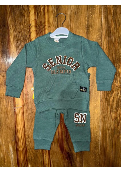 6-24 Aylık Kanguru Cep Senıor Takım Petrol