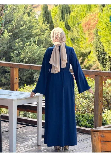 Ankanoor Anvelop Kolluklu Örme Ferace&elbise ANKA255103