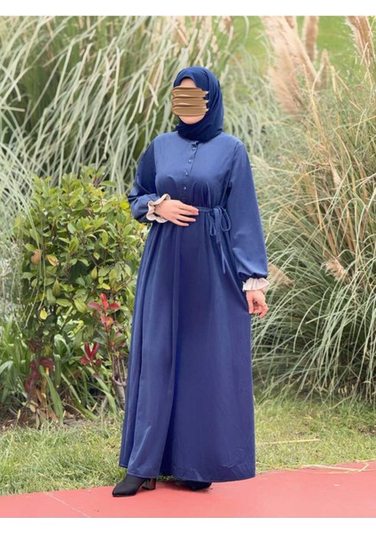 Ankanoor Garnili Kadife Elbise ANKA255112