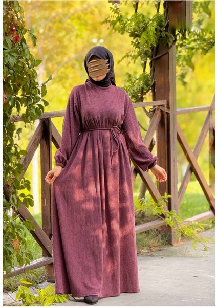 Ankanoor Robalı Oversize Örme Elbise ANKA255110