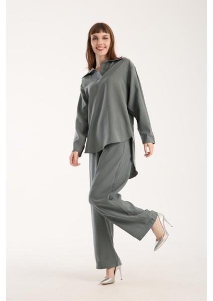 Ipeksi Yumuşaklıkta Modal Kumaş Rahat Kesim Pantolon