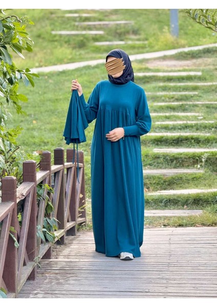 Ankanoor Pelerinli Örme Elbise ANKA255108 fırsatları