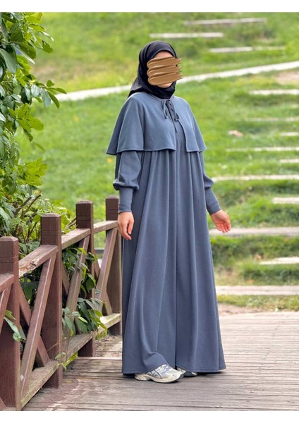 Ankanoor Pelerinli Örme Elbise ANKA255108 fiyatları