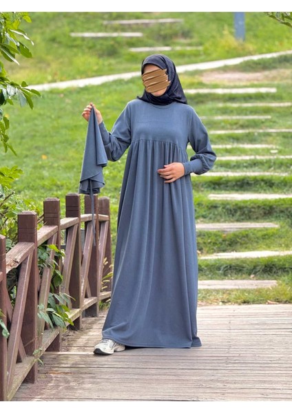 Ankanoor Pelerinli Örme Elbise ANKA255108 fırsatları