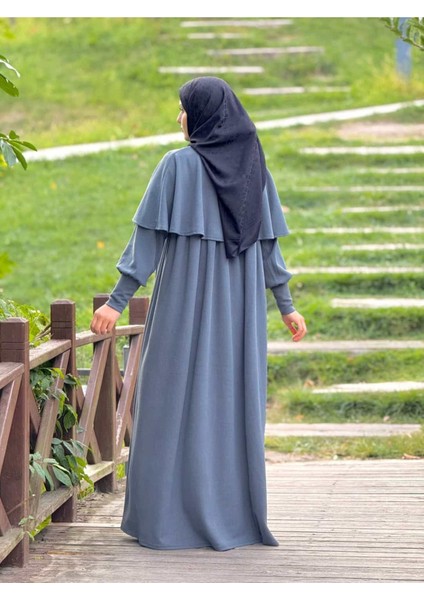 Ankanoor Pelerinli Örme Elbise ANKA255108 indirimleri