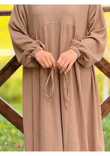 Ankanoor Robalı Oversize Örme Elbise ANKA255110