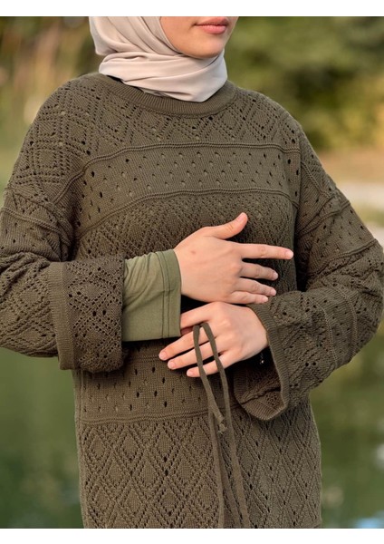 Ankanoor Uzun Kol Içlikli Otantik Otantik Triko Elbise ANKA252004 fiyatları