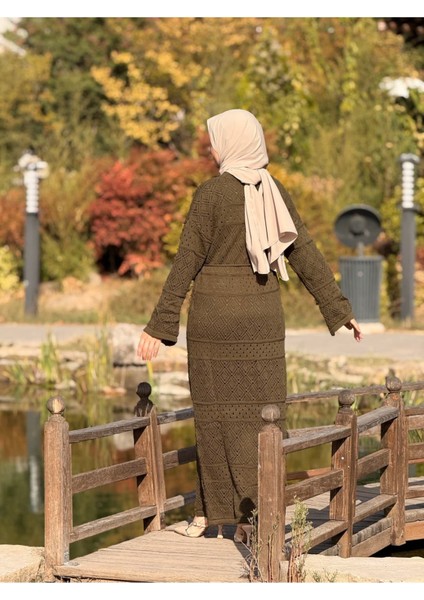 Ankanoor Uzun Kol Içlikli Otantik Otantik Triko Elbise ANKA252004 indirimleri