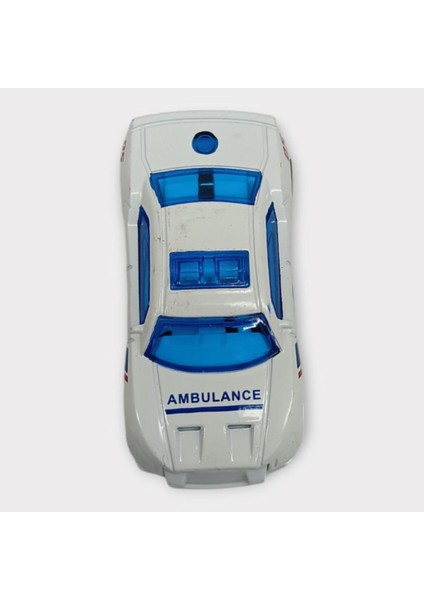 Küçük Metal Sağlık Hizmetleri Araçları 7 cm - Araba (Lisinya) fırsatları