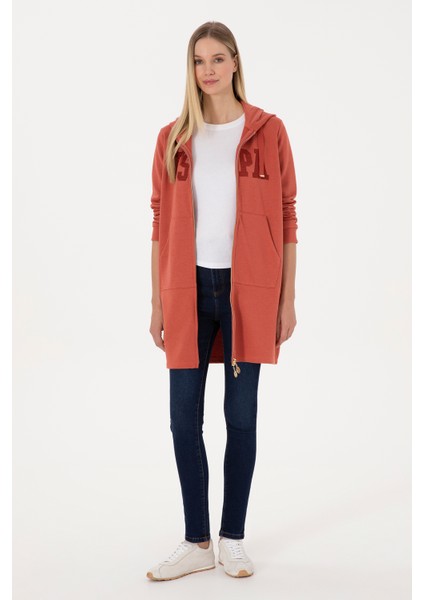 Kadın Gül Kurusu Sweatshirt 50307724-VR026 fırsatları