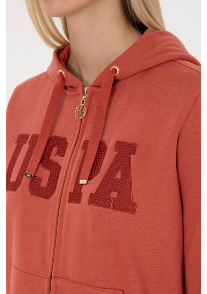 Kadın Gül Kurusu Sweatshirt 50307724-VR026