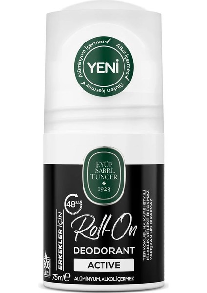 Eyüp Sabri Tuncer Erkek Roll On Deodorant 75 ml Active