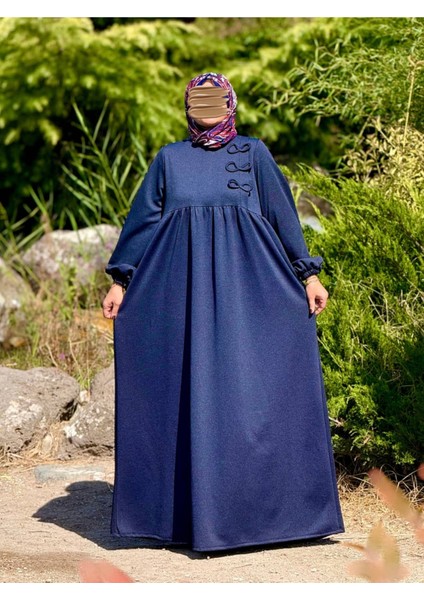 Ankanoor 3 Fiyonklu Örme Elbise ANKA255109