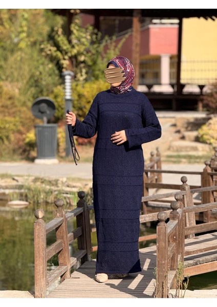 Ankanoor Uzun Kol Içlikli Otantik Otantik Triko Elbise ANKA252004 fırsatları