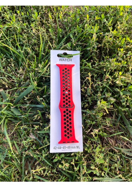 Apple Watch Uyumlu Seri: 3/4/5/6/7/8/9/se (42-44-45-49MM) Slikon Kordon