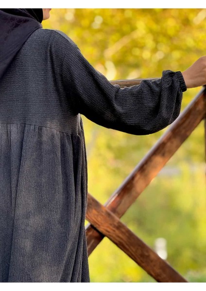 Robalı Oversize Örme Elbise fiyatları