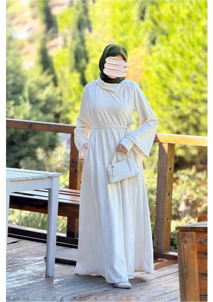 Ankanoor Anvelop Kolluklu Örme Ferace&elbise ANKA255103