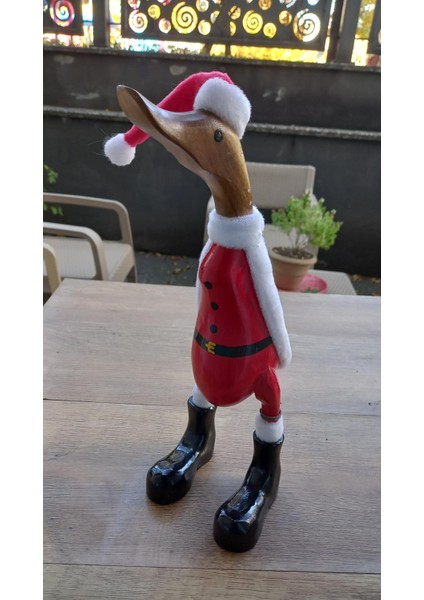 Noel Baba Ördek Tik Ağacı 35X12 fiyatları