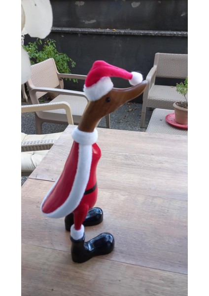 Noel Baba Ördek Tik Ağacı 35X12 fırsatları