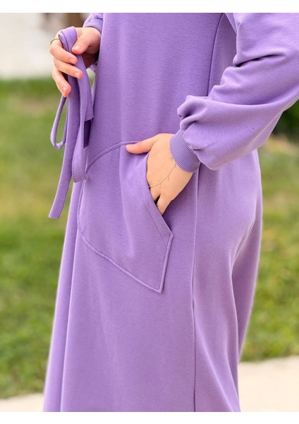 Ankanoor Kapüşonlu Sweat Elbise ANKA252007 fiyatları