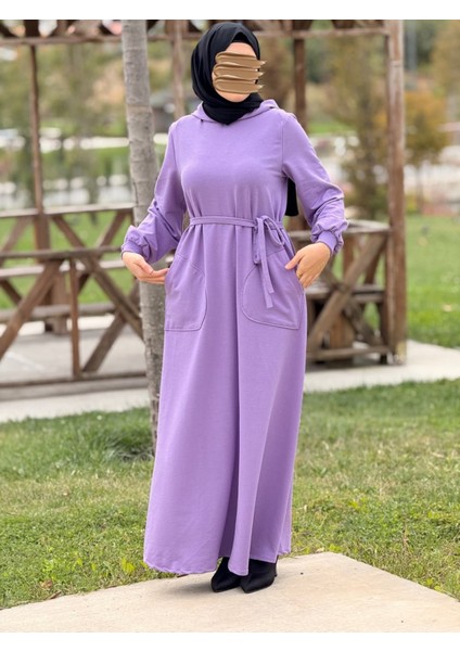 Ankanoor Kapüşonlu Sweat Elbise ANKA252007 indirimleri